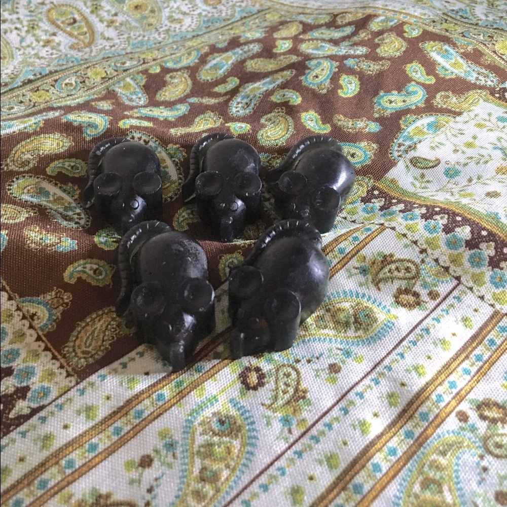 5 ct black mice soap
